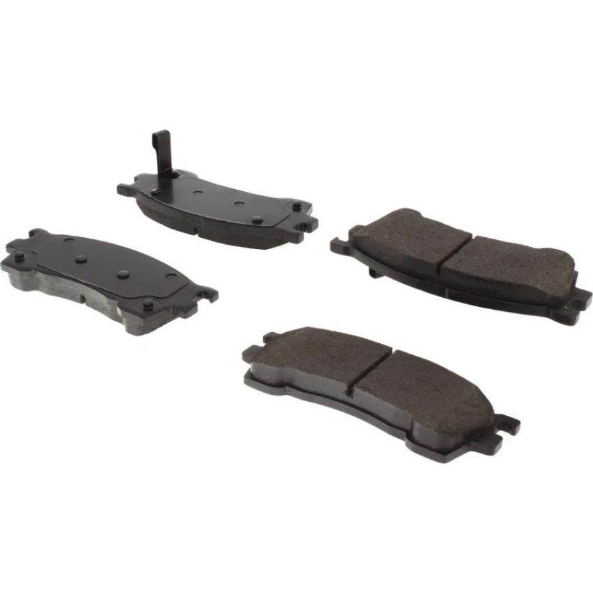 CENTRIC PARTS 300.06370 Centric Premium Semi-Metallic Brake Pads with Shims and Hardware