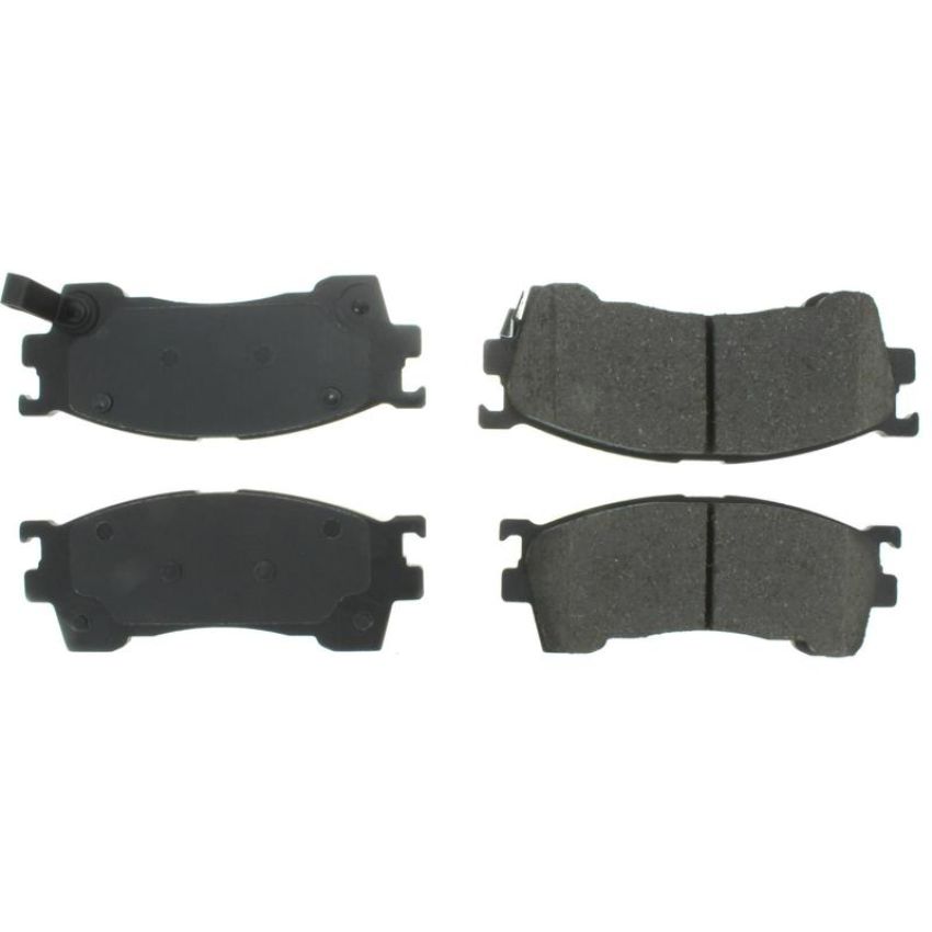 CENTRIC PARTS 300.06370 Centric Premium Semi-Metallic Brake Pads with Shims and Hardware