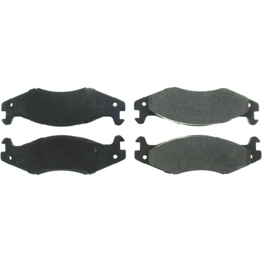 CENTRIC PARTS 300.06510 Centric Premium Semi-Metallic Brake Pads with Shims and Hardware