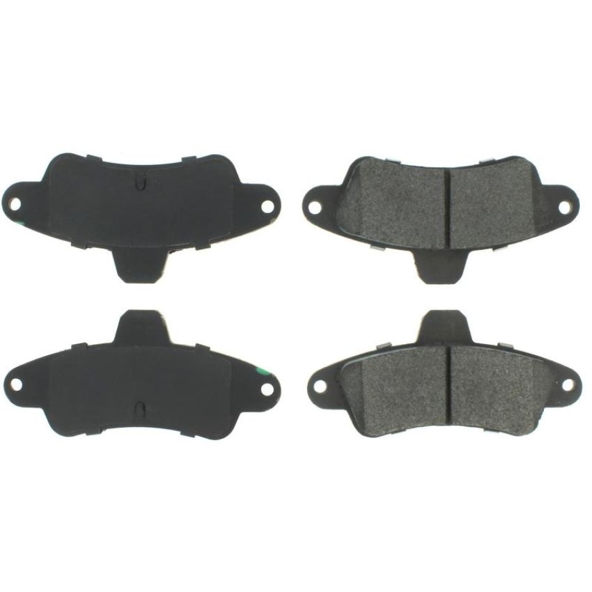 CENTRIC PARTS 300.06610 Centric Premium Semi-Metallic Brake Pads with Shims and Hardware