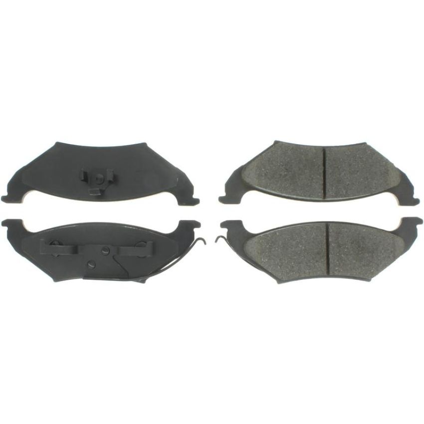 CENTRIC PARTS 300.06620 Centric Premium Semi-Metallic Brake Pads with Shims and Hardware