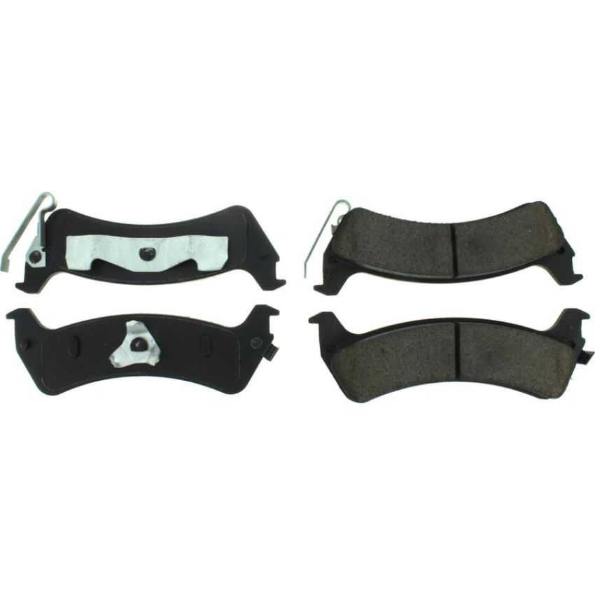 CENTRIC PARTS 300.06660 Centric Premium Semi-Metallic Brake Pads with Shims and Hardware
