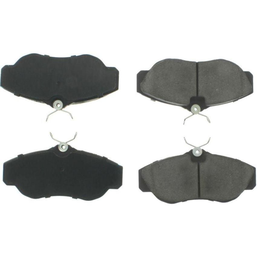 CENTRIC PARTS 300.06760 Centric Premium Semi-Metallic Brake Pads with Shims and Hardware