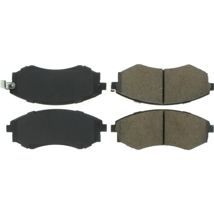CENTRIC PARTS 300.07000 Centric Premium Semi-Metallic Brake Pads with Shims and Hardware