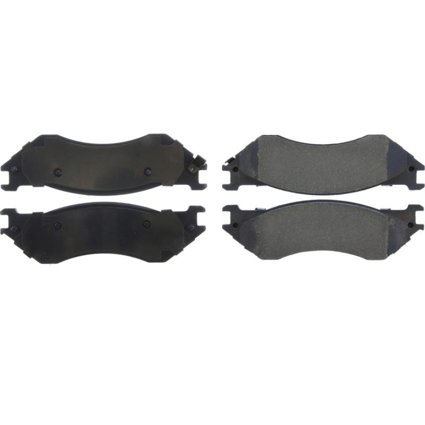 CENTRIC PARTS 300.07020 Centric Premium Semi-Metallic Brake Pads with Shims and Hardware