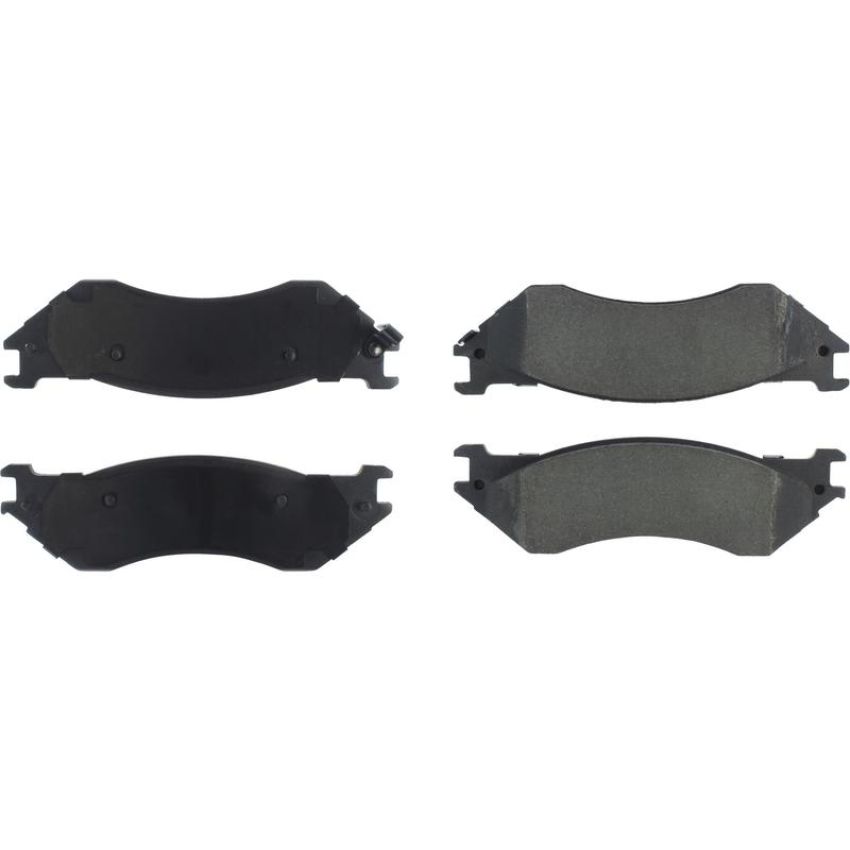 CENTRIC PARTS 300.07022 Centric Premium Semi-Metallic Brake Pads with Shims and Hardware
