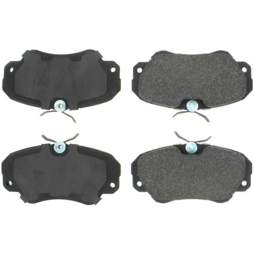 CENTRIC PARTS 300.07200 Centric Premium Semi-Metallic Brake Pads with Shims and Hardware