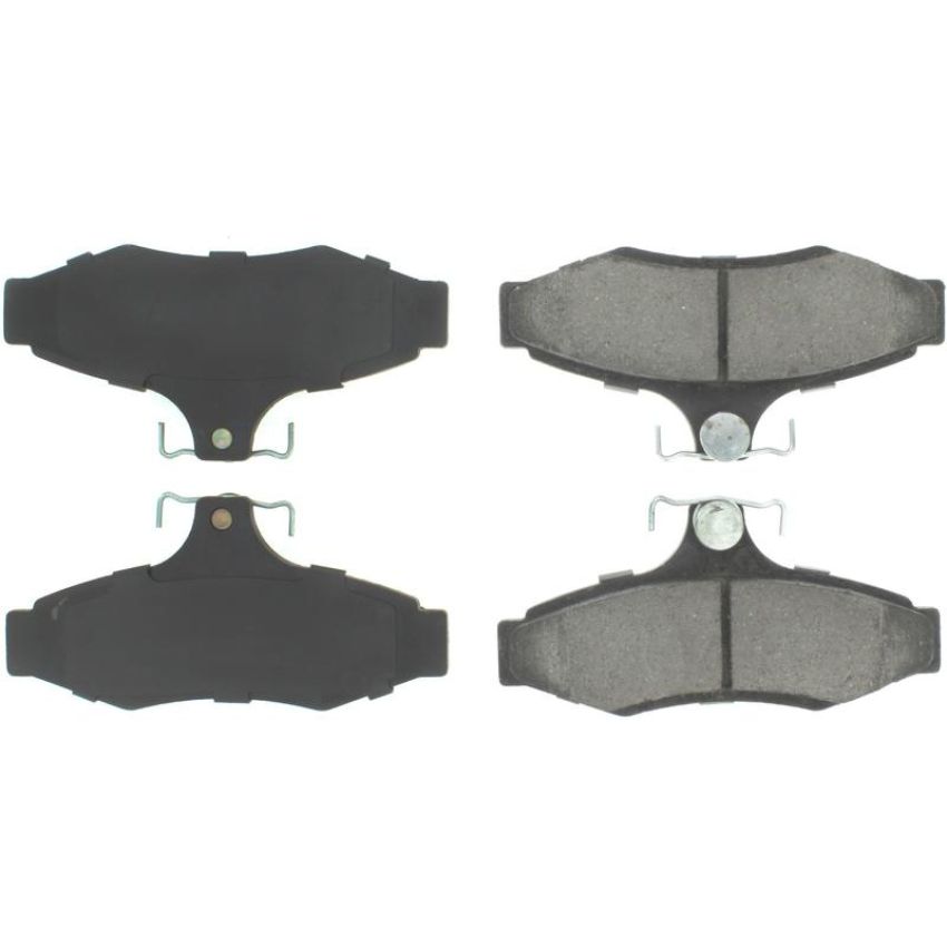CENTRIC PARTS 300.07240 Centric Premium Semi-Metallic Brake Pads with Shims