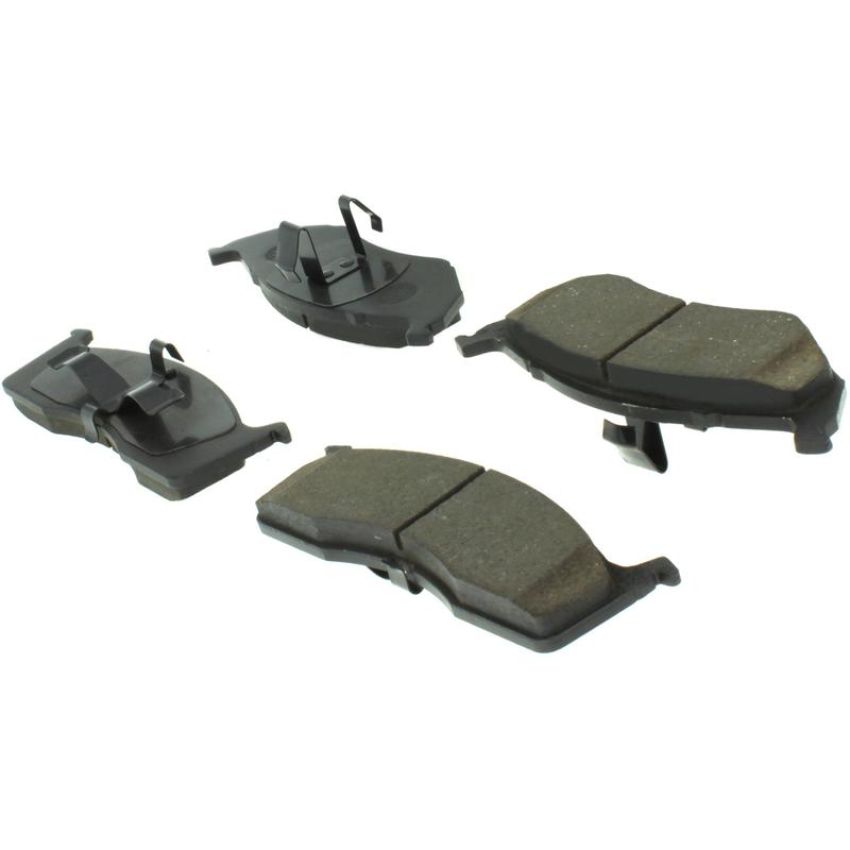 CENTRIC PARTS 300.07300 Centric Premium Semi-Metallic Brake Pads with Shims and Hardware