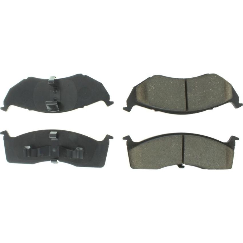 CENTRIC PARTS 300.07300 Centric Premium Semi-Metallic Brake Pads with Shims and Hardware