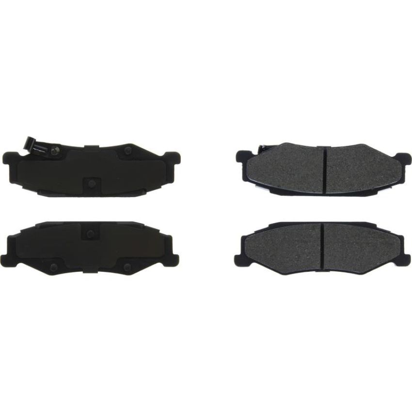 CENTRIC PARTS 300.07320 Centric Premium Semi-Metallic Brake Pads with Shims and Hardware
