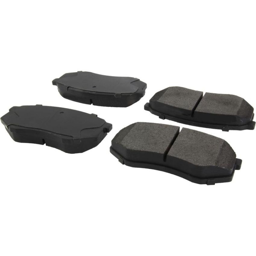 CENTRIC PARTS 300.07350 Centric Premium Semi-Metallic Brake Pads with Shims and Hardware