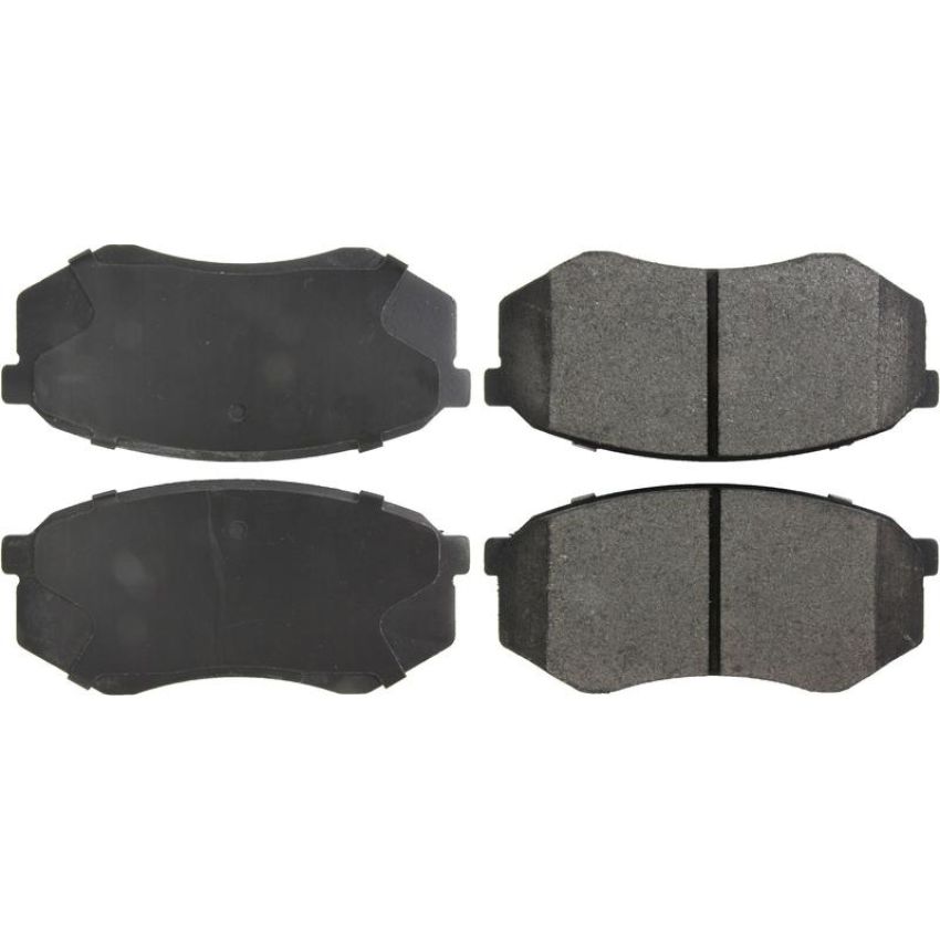 CENTRIC PARTS 300.07350 Centric Premium Semi-Metallic Brake Pads with Shims and Hardware