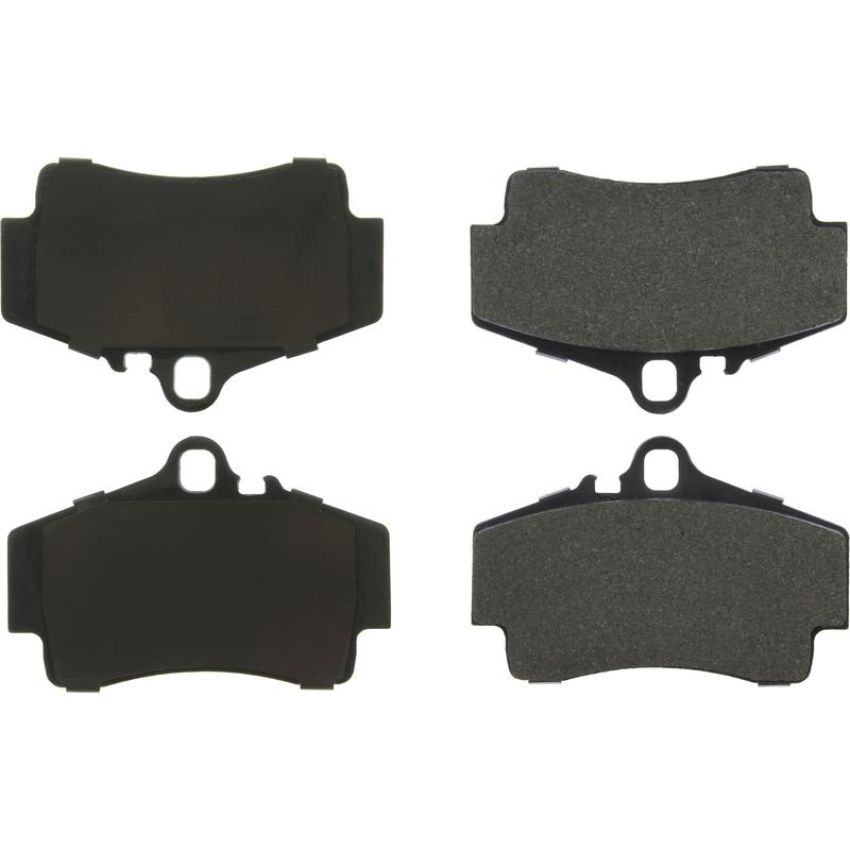 CENTRIC PARTS 300.07380 Centric Premium Semi-Metallic Brake Pads with Shims and Hardware