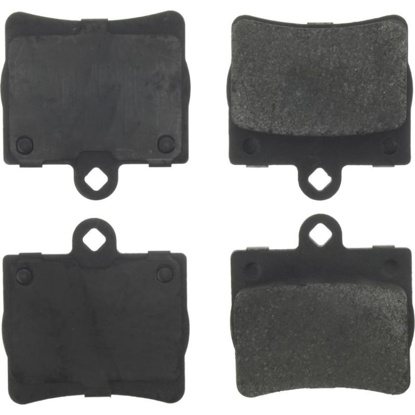 CENTRIC PARTS 300.07390 Centric Premium Semi-Metallic Brake Pads with Shims and Hardware
