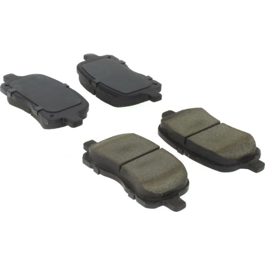 CENTRIC PARTS 300.07410 Centric Premium Semi-Metallic Brake Pads with Shims and Hardware