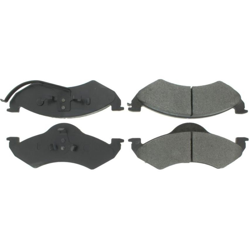 CENTRIC PARTS 300.07460 Centric Premium Semi-Metallic Brake Pads with Shims and Hardware