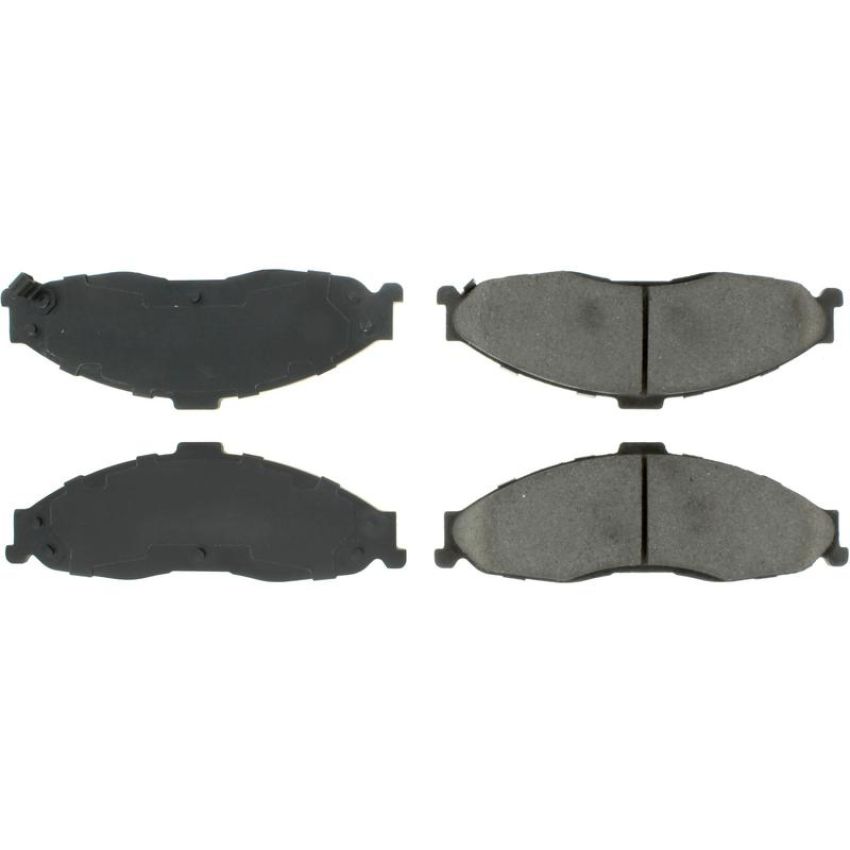 CENTRIC PARTS 300.07490 Centric Premium Semi-Metallic Brake Pads with Shims and Hardware