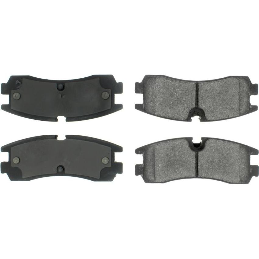 CENTRIC PARTS 300.07540 Centric Premium Semi-Metallic Brake Pads with Shims and Hardware