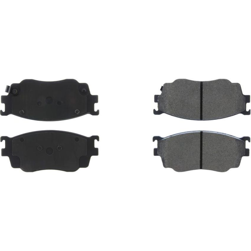 CENTRIC PARTS 300.07550 Centric Premium Semi-Metallic Brake Pads with Shims and Hardware