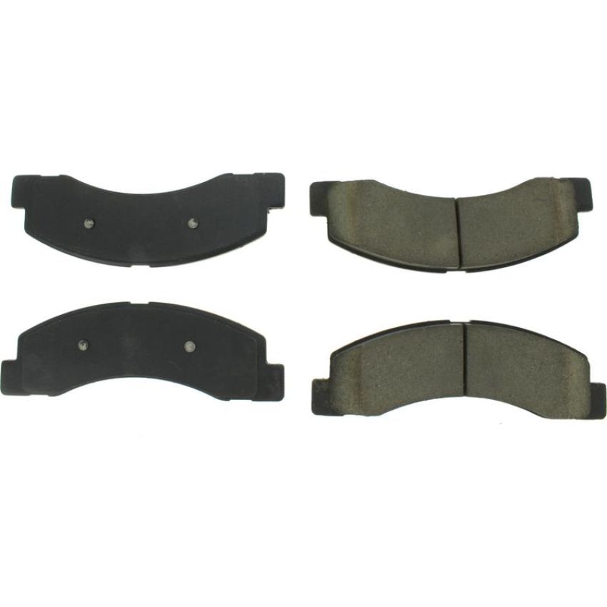 CENTRIC PARTS 300.07560 Centric Premium Semi-Metallic Brake Pads with Shims and Hardware