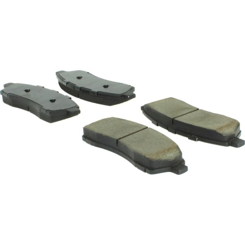 CENTRIC PARTS 300.07570 Centric Premium Semi-Metallic Brake Pads with Shims and Hardware