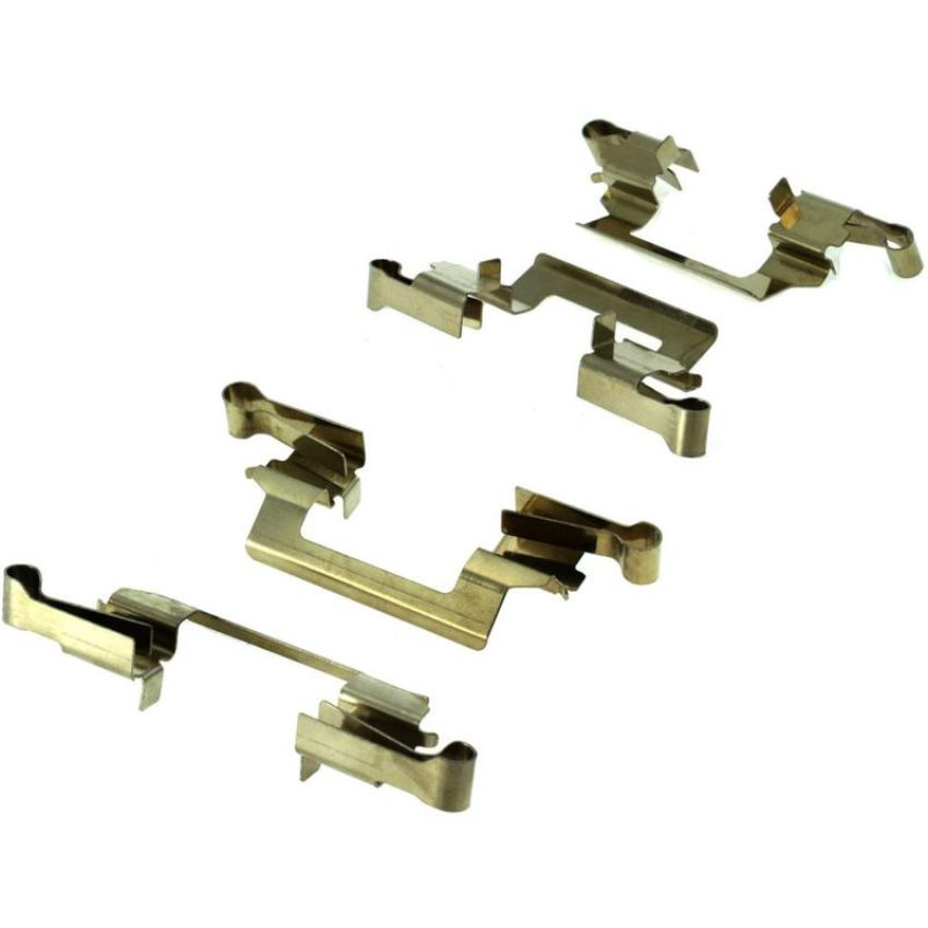 CENTRIC PARTS 300.07570 Centric Premium Semi-Metallic Brake Pads with Shims and Hardware