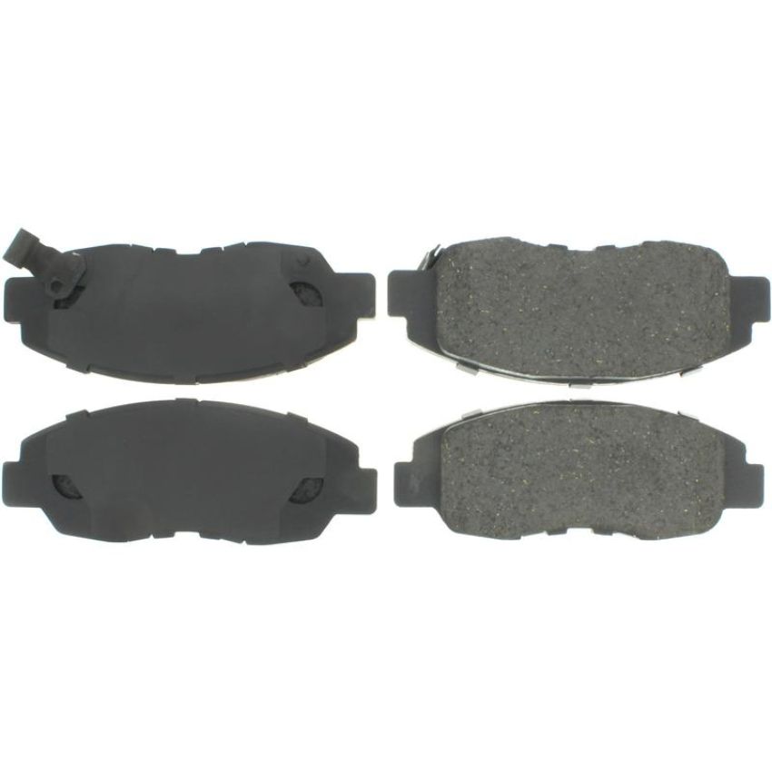 CENTRIC PARTS 300.07640 Centric Premium Semi-Metallic Brake Pads with Shims and Hardware