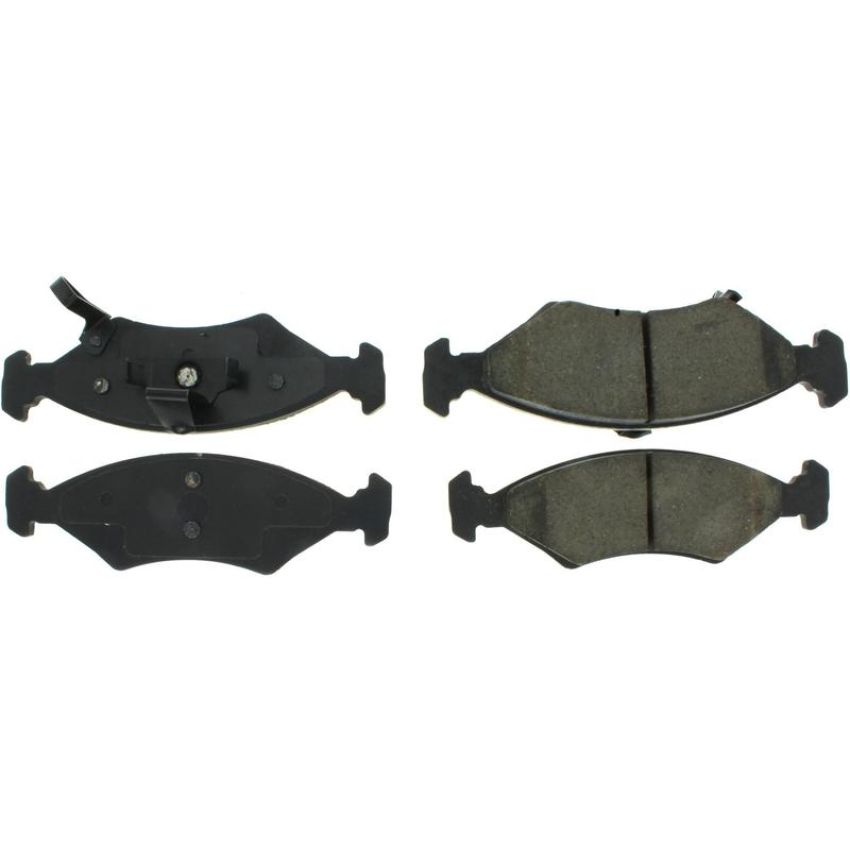 CENTRIC PARTS 300.07660 Centric Premium Semi-Metallic Brake Pads with Shims and Hardware
