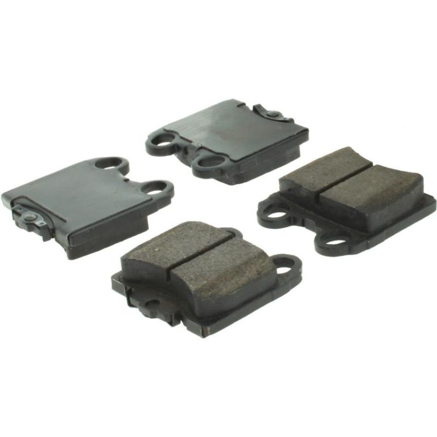 CENTRIC PARTS 300.07710 Centric Premium Semi-Metallic Brake Pads with Shims and Hardware