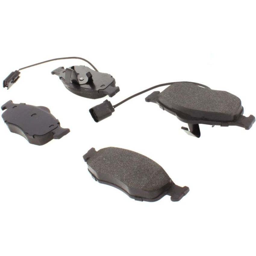 CENTRIC PARTS 300.08010 Centric Premium Semi-Metallic Brake Pads with Shims and Hardware