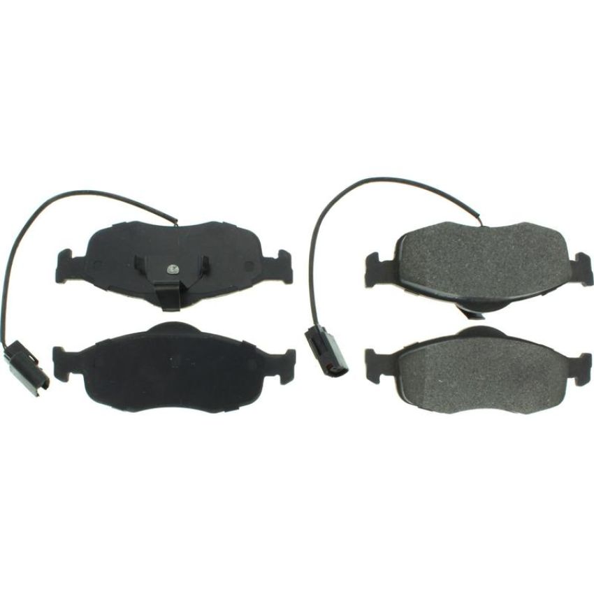 CENTRIC PARTS 300.08010 Centric Premium Semi-Metallic Brake Pads with Shims and Hardware