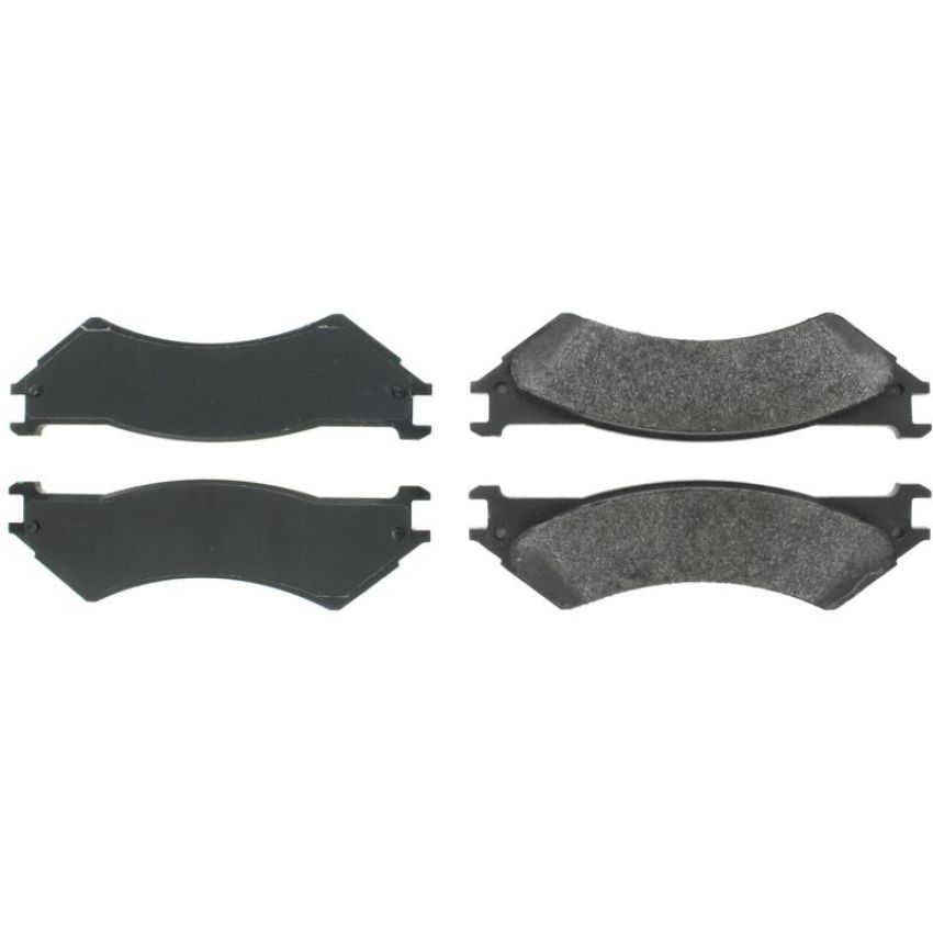 CENTRIC PARTS 300.08020 Centric Premium Semi-Metallic Brake Pads with Shims and Hardware