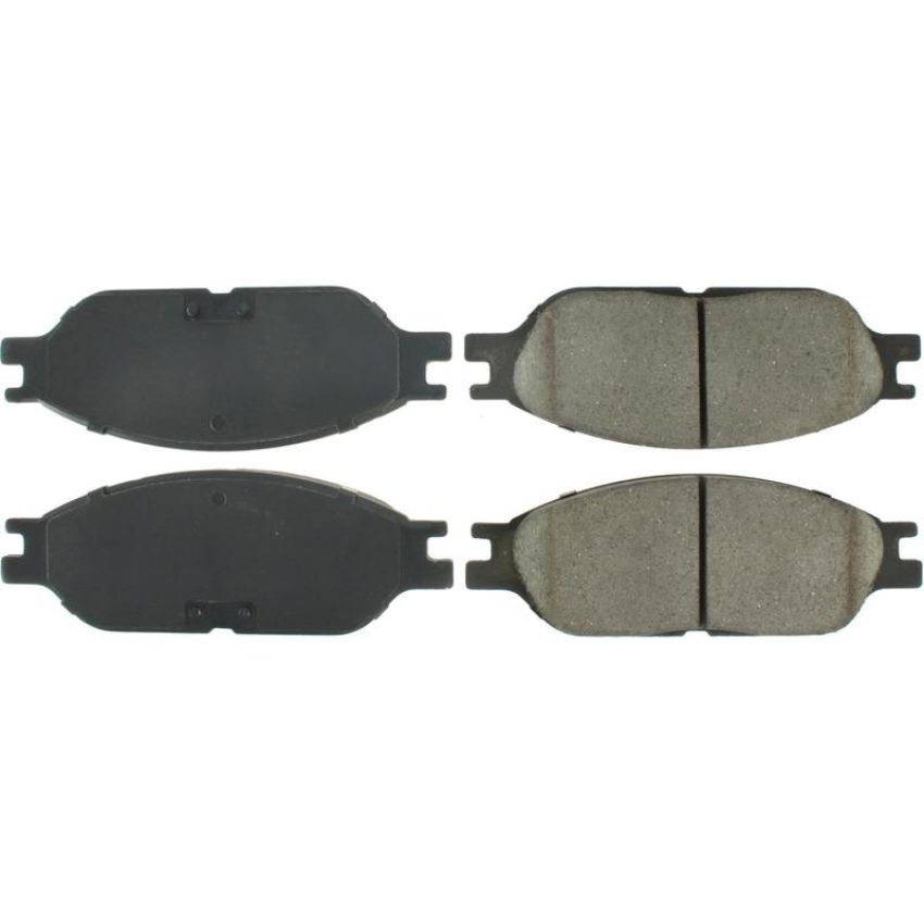 CENTRIC PARTS 300.08030 Centric Premium Semi-Metallic Brake Pads with Shims and Hardware