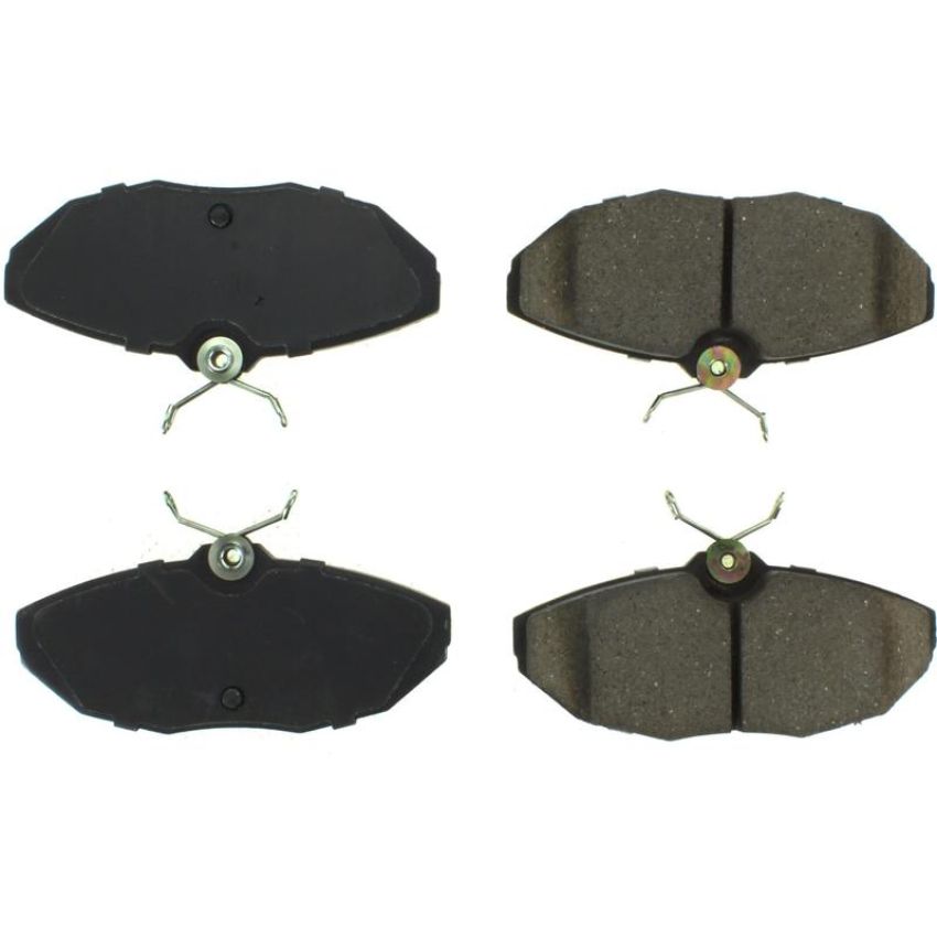CENTRIC PARTS 300.08060 Centric Premium Semi-Metallic Brake Pads with Shims