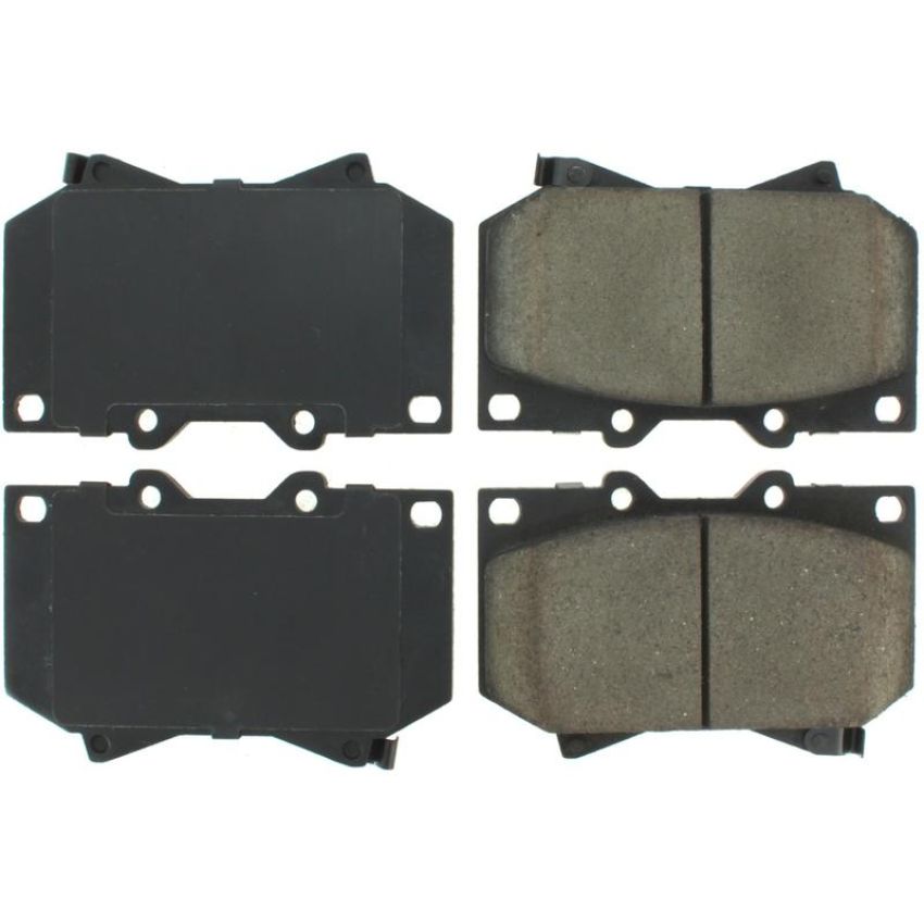 CENTRIC PARTS 300.08120 Centric Premium Semi-Metallic Brake Pads with Shims and Hardware