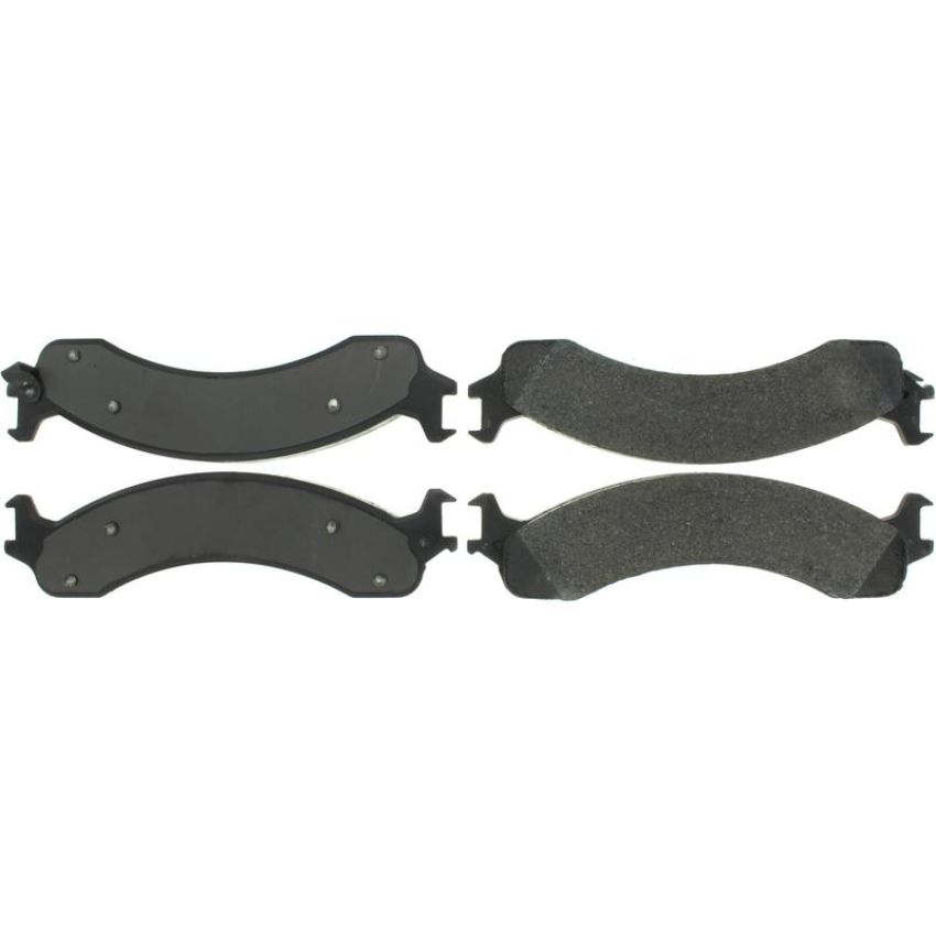 CENTRIC PARTS 300.08210 Centric Premium Semi-Metallic Brake Pads with Shims and Hardware