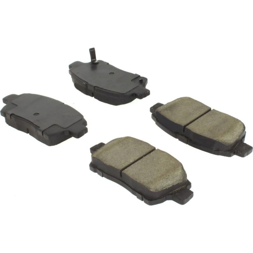 CENTRIC PARTS 300.08220 Centric Premium Semi-Metallic Brake Pads with Shims and Hardware