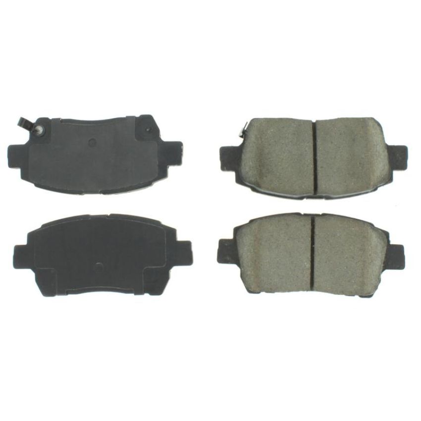 CENTRIC PARTS 300.08220 Centric Premium Semi-Metallic Brake Pads with Shims and Hardware