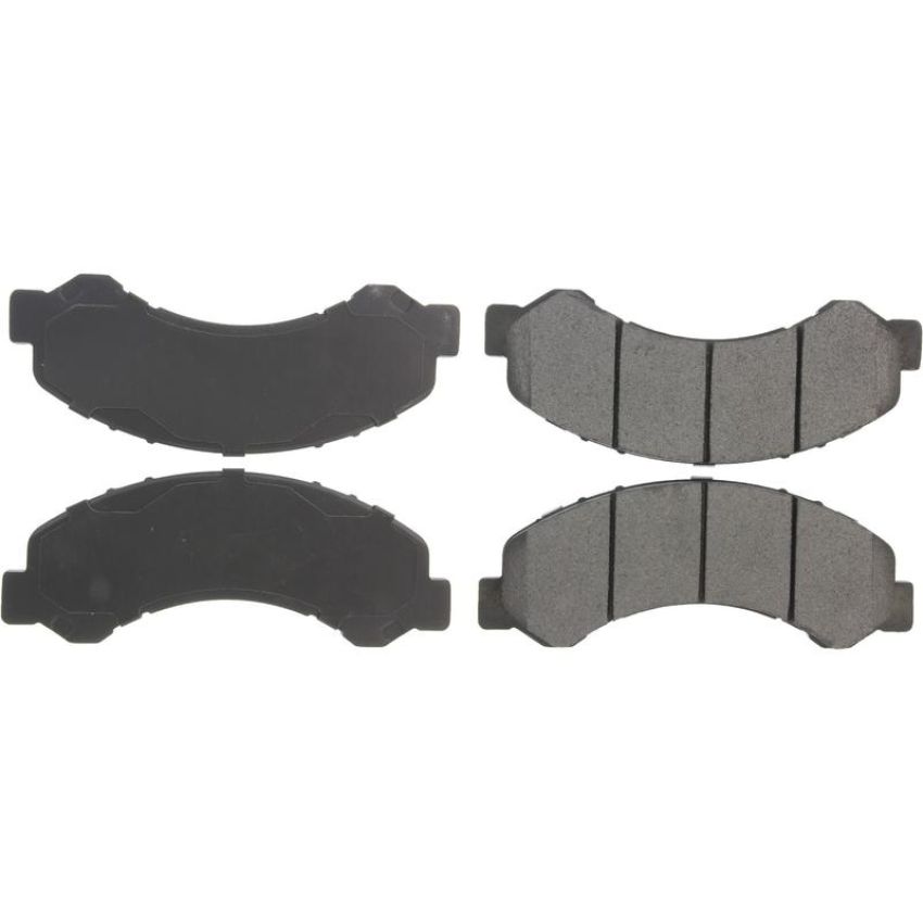 CENTRIC PARTS 300.08260 Centric Premium Semi-Metallic Brake Pads with Shims and Hardware