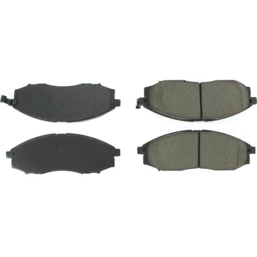 CENTRIC PARTS 300.08300 Centric Premium Semi-Metallic Brake Pads with Shims and Hardware