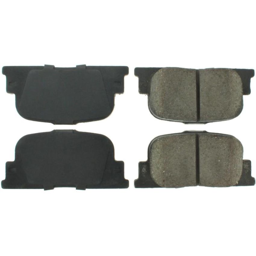 CENTRIC PARTS 300.08350 Centric Premium Semi-Metallic Brake Pads with Shims and Hardware