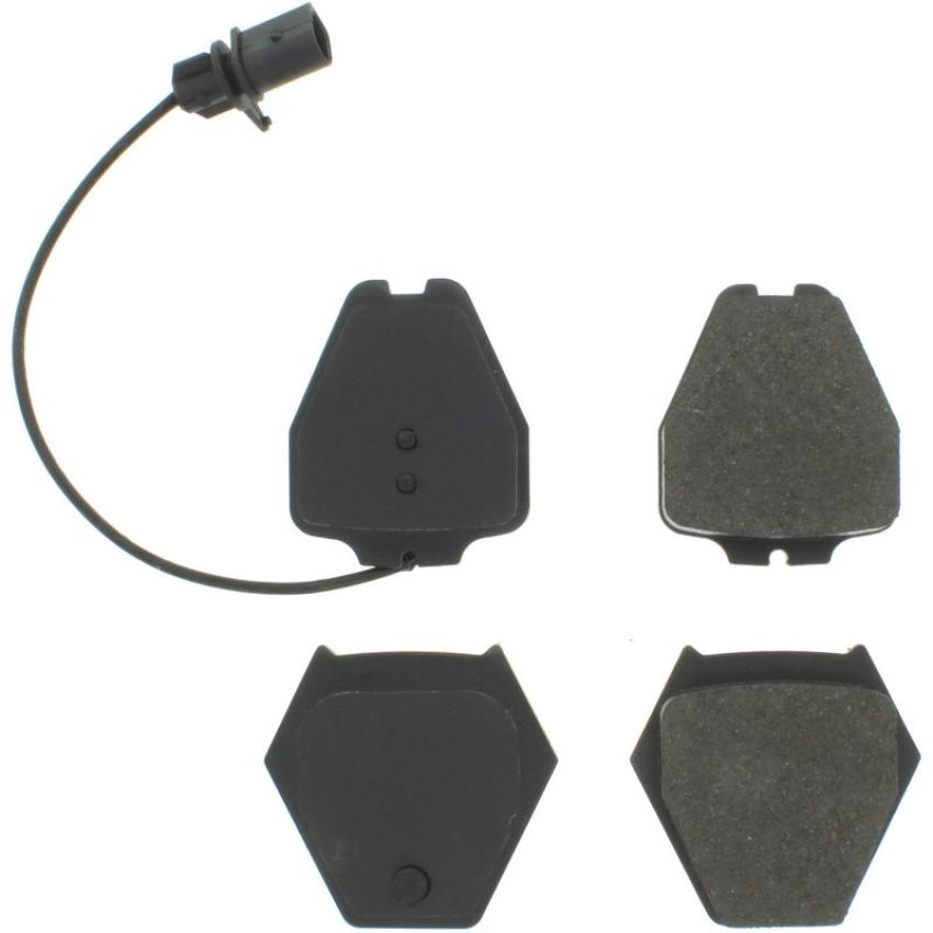 CENTRIC PARTS 300.08390 Centric Premium Semi-Metallic Brake Pads with Shims and Hardware