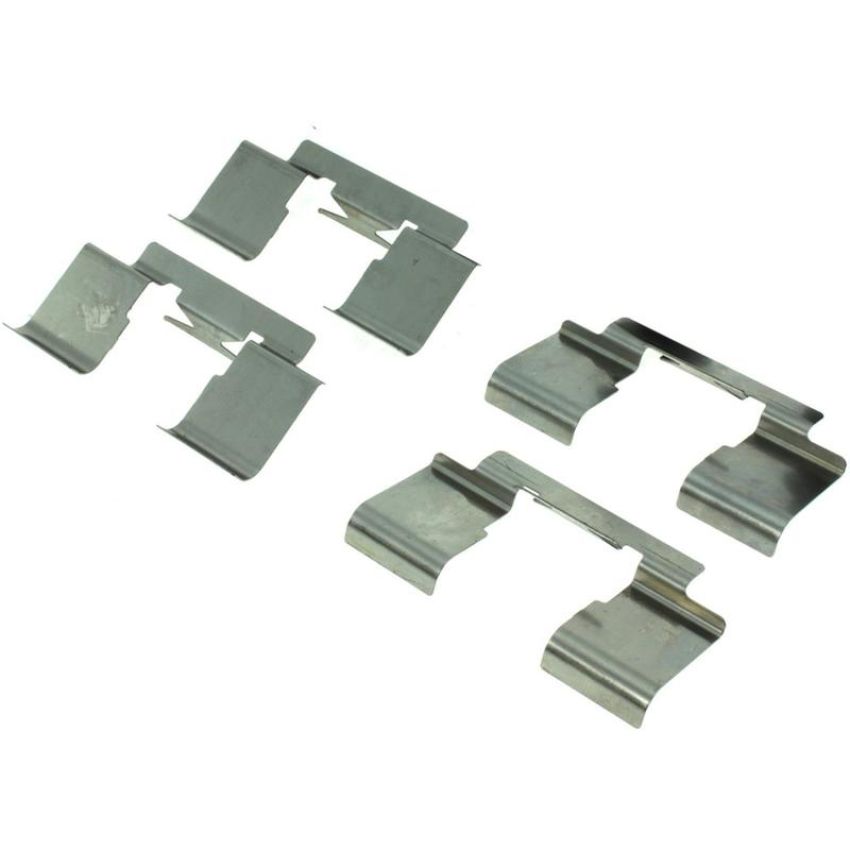 CENTRIC PARTS 300.08410 Centric Premium Semi-Metallic Brake Pads with Shims and Hardware
