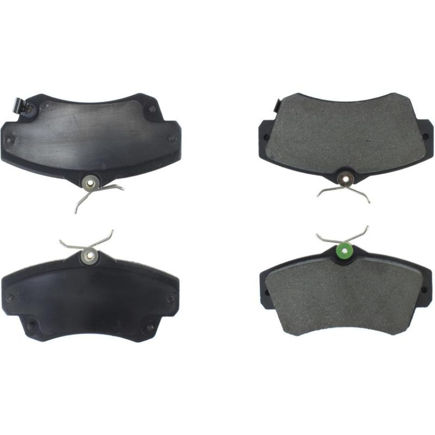 CENTRIC PARTS 300.08411 Centric Premium Semi-Metallic Brake Pads with Shims and Hardware