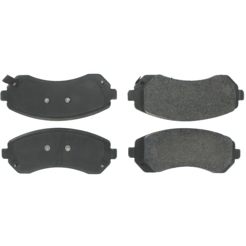 CENTRIC PARTS 300.08440 Centric Premium Semi-Metallic Brake Pads with Shims and Hardware