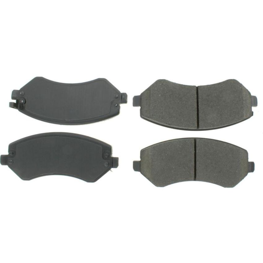 CENTRIC PARTS 300.08560 Centric Premium Semi-Metallic Brake Pads with Shims and Hardware