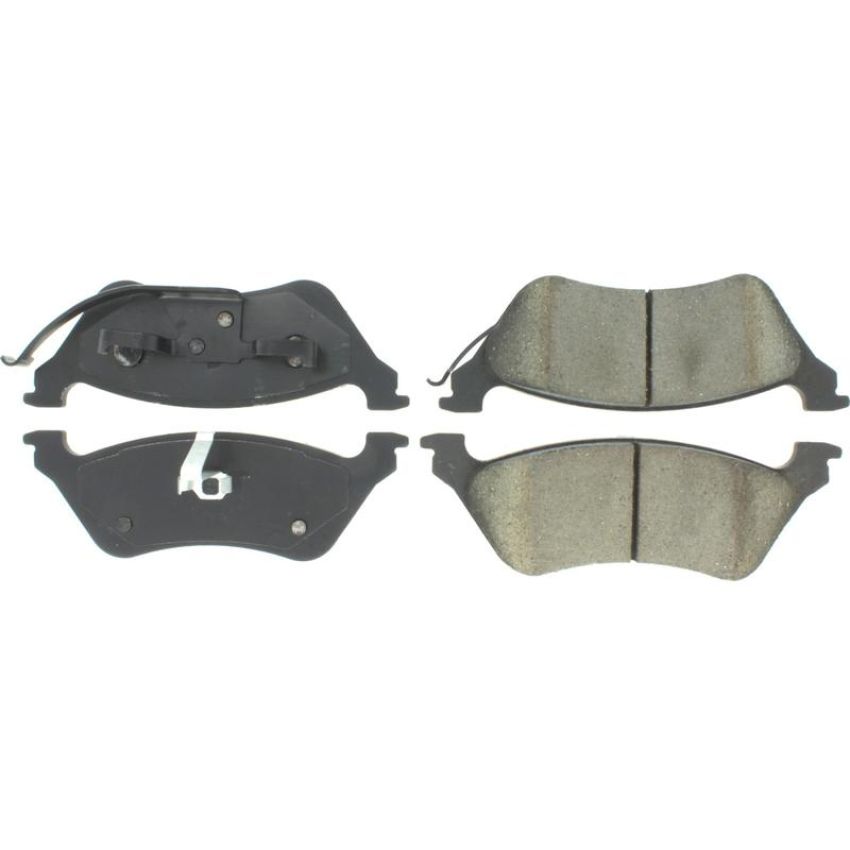 CENTRIC PARTS 300.08580 Centric Premium Semi-Metallic Brake Pads with Shims