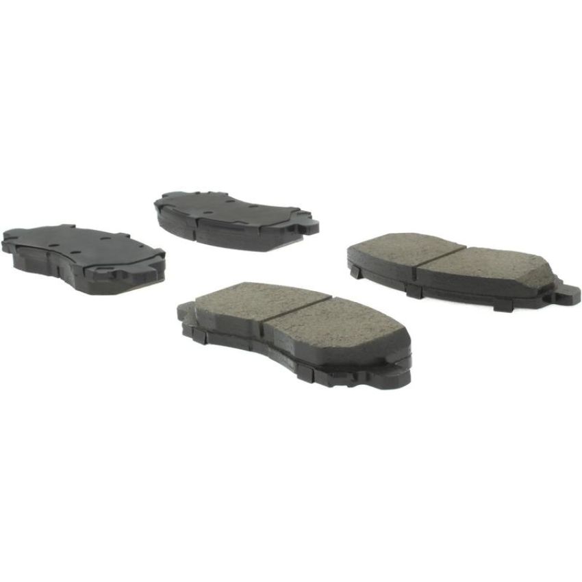 CENTRIC PARTS 300.08660 Centric Premium Semi-Metallic Brake Pads with Shims and Hardware