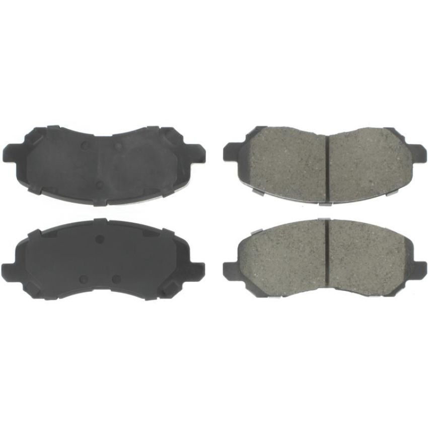 CENTRIC PARTS 300.08660 Centric Premium Semi-Metallic Brake Pads with Shims and Hardware
